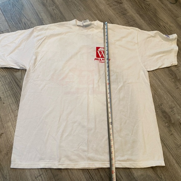 John Wooden T Shirt 1998 Basketball T Shirt Logo Athletic KU UCLA Bruins Size XL - Picture 4 of 6